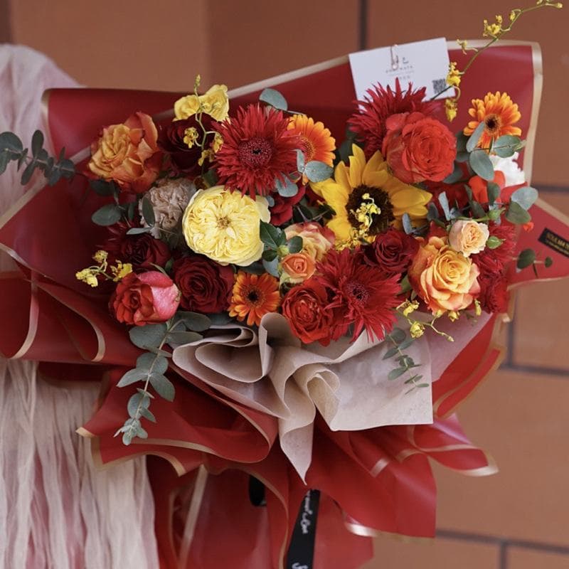 Giấy 1 Mặt Họa Tiết Viền Đồng Cao Cấp