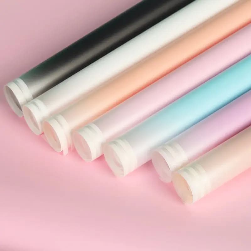 Giấy 1 Mặt Họa Tiết Viền Loang 2 Đầu Cao Cấp