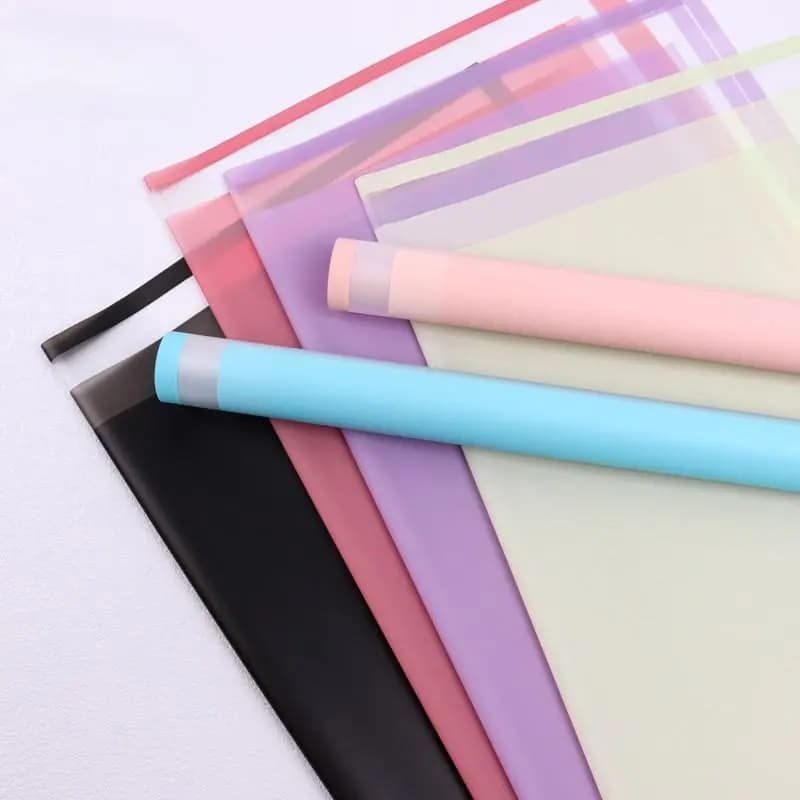 Giấy 1 Mặt Họa Tiết Viền Rộng Cao Cấp