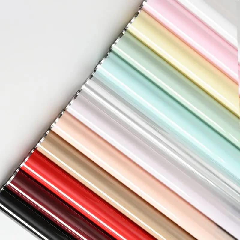 Giấy Kiếng Màu Viền Bạc Cao Cấp