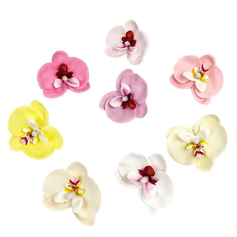 Hoa Sáp Lan Hồ Điệp Cao Cấp (Hộp 25 Bông)