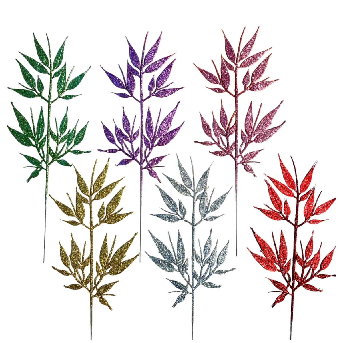 Lá Tre Nhũ Kim Tuyến (Set 10 cành)