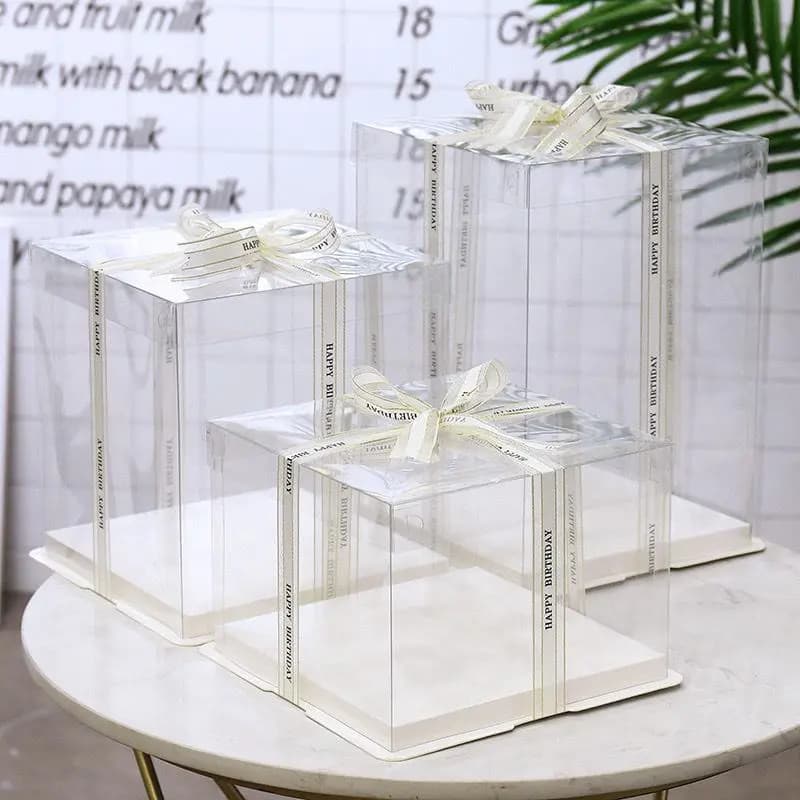 Hộp Trụ Mika Vuông Cao Cấp (Set 5 Cái)