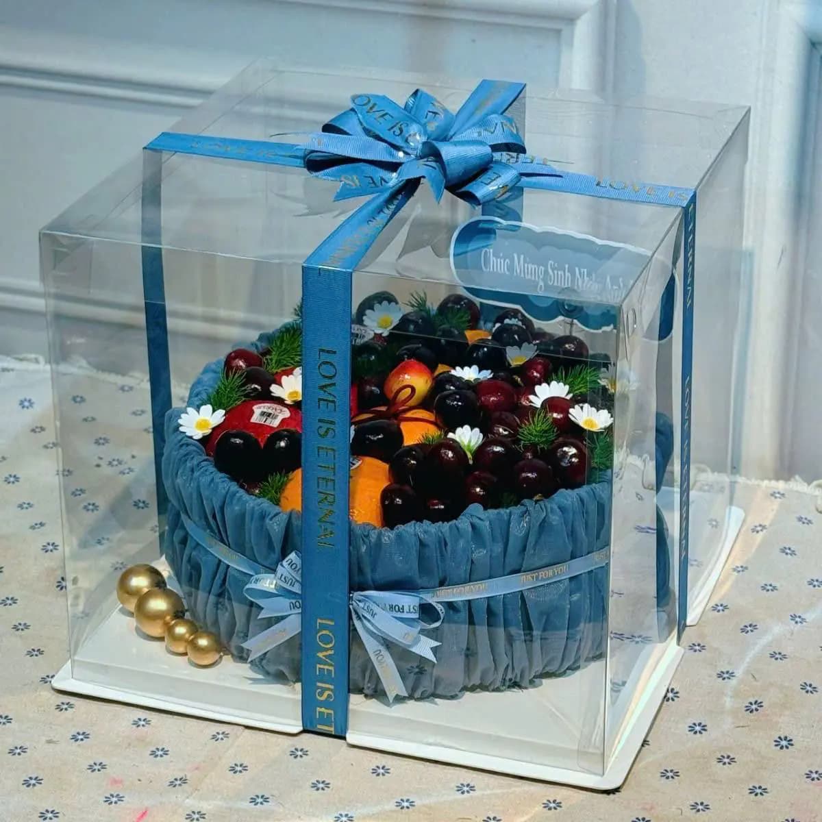 Hộp Trụ Mika Vuông Cao Cấp (Set 5 Cái)