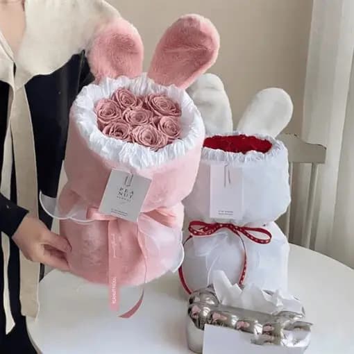 Tai Thỏ Cao Cấp Loại Dài 50X75 (1 Bộ)