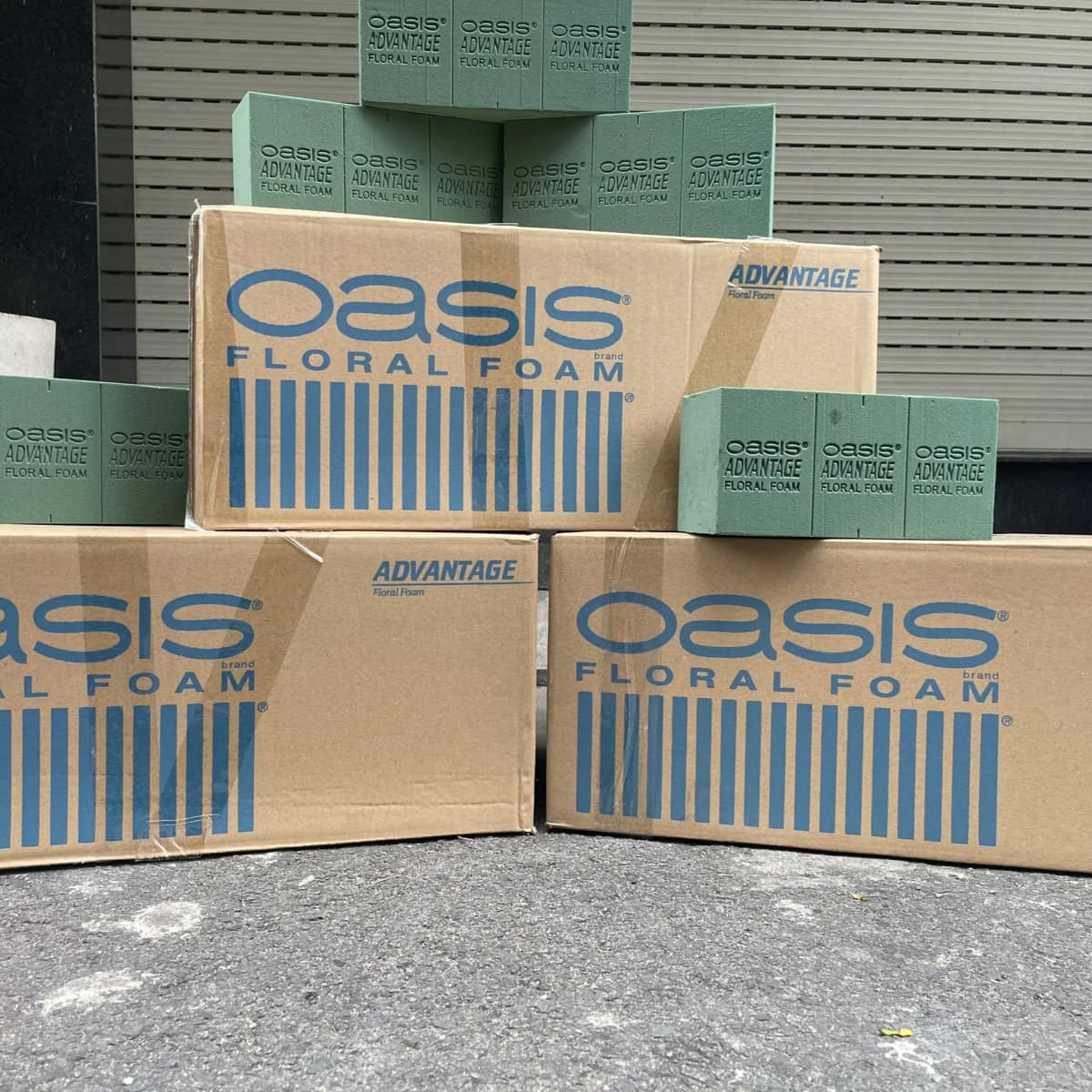 Xốp Nội Địa Trung Xanh Dương Oasis Cao Cấp