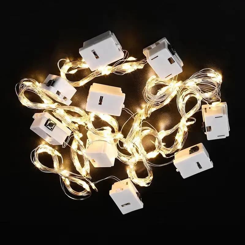 Set 10 Đèn Led Đom Đóm Cao Cấp (2 Mét)