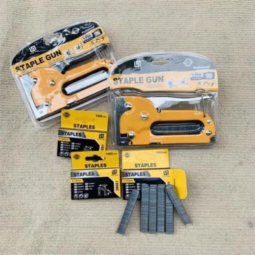 Ghim Bấm Vàng Staples Cao Cấp 1 Hộp