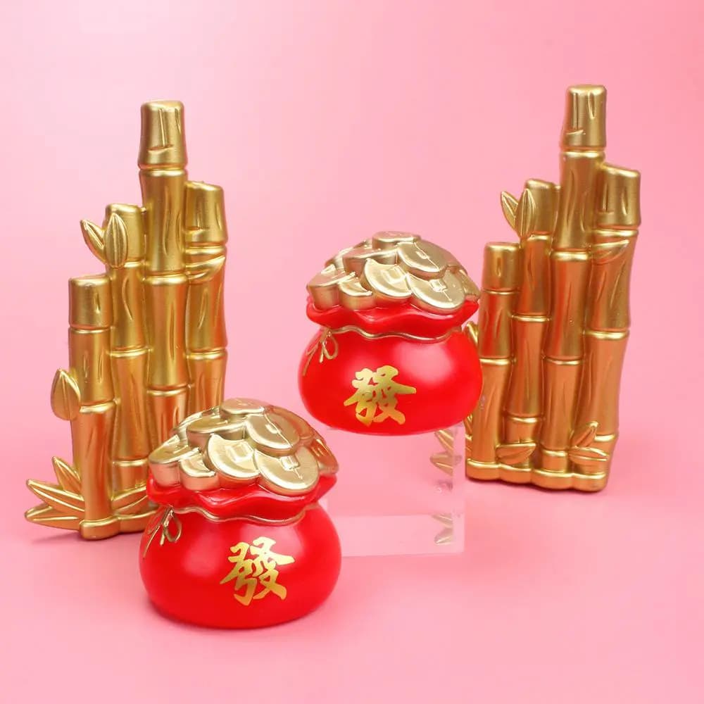 Set 10 Hủ Tiền May Mắn