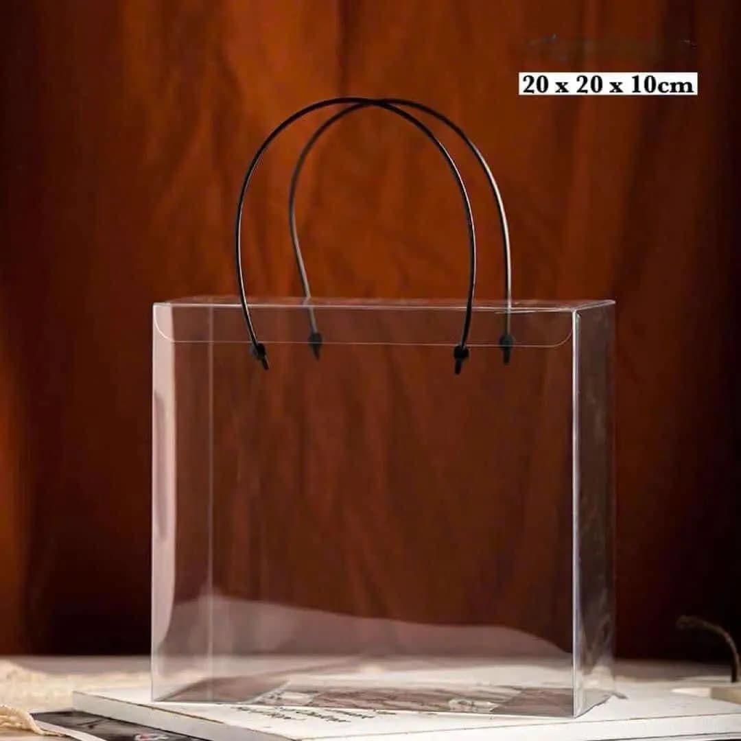 Hộp Mika Nhựa Trong 20X20X10 Cao Cấp (Set 10 Cái)