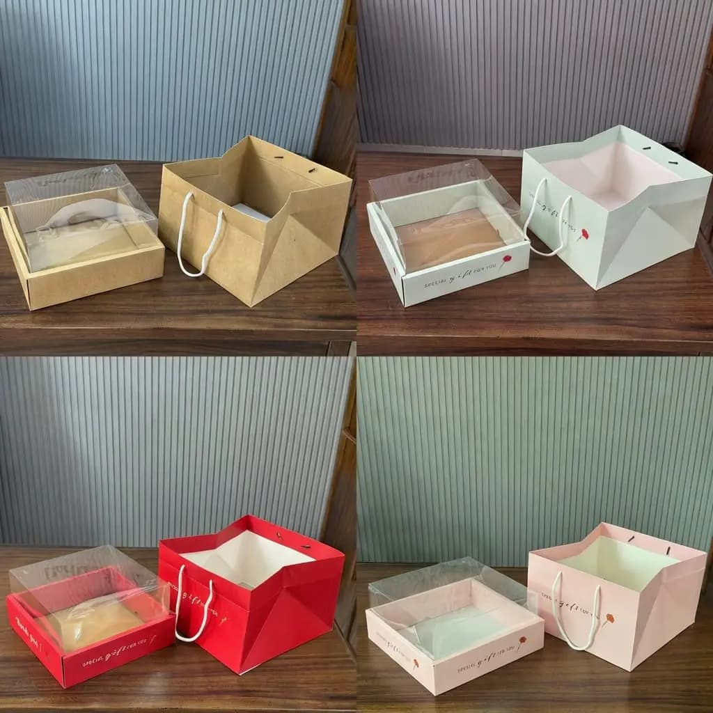 Hộp Trái Cây Specia Kèm Túi 25x25cm(Set 10 cái)