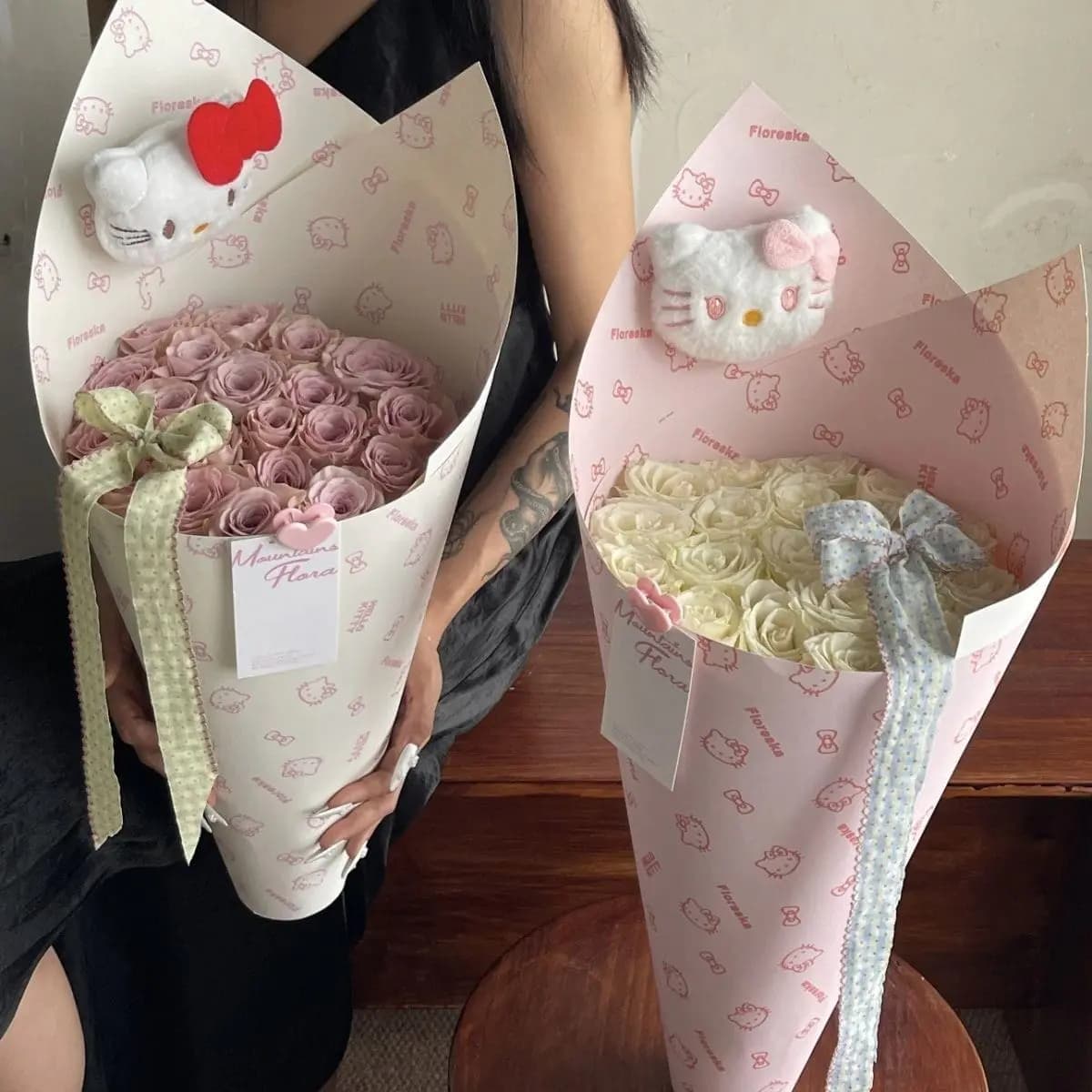 Cốt Đôi Hello Kitty(Tập 5 tờ)