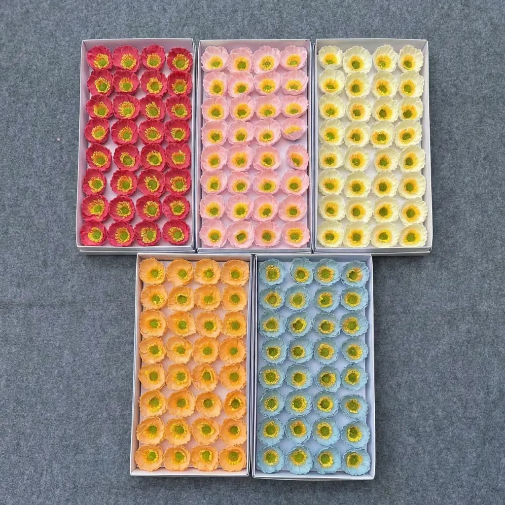 Đầu Bông Hoa Sáp Poppy đại hàng trung ViP