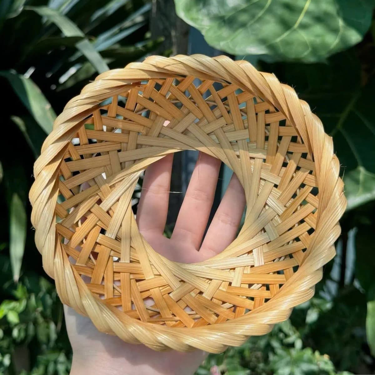 Rổ Tre Đan Tròn Đựng Chery Cao Cấp(Set 10 Cái)