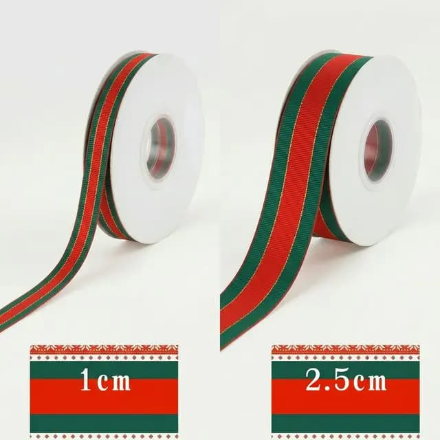 Ruy Băng Sọc Xanh Đỏ Cao Cấp (25y)