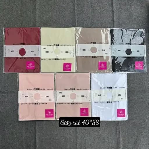 Tệp Lụa Rút Sẵn (Xấp 40 tờ 45x58)
